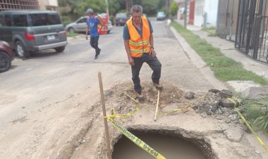 Área Metropolitana de Guadalajara, rebasada por socavones