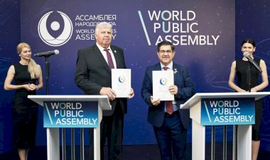 El Movimiento Antorchista participa en la Asamblea  Mundial de los Pueblos en Moscú