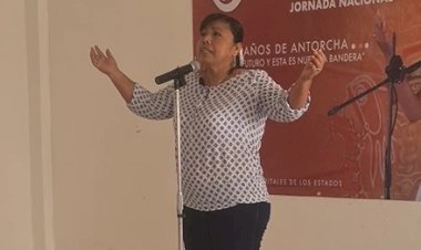 Antorcha invita al pueblo a declamar