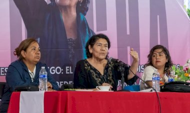 Unirnos, organizarnos y luchar para cambiar el sistema: Gloria Brito