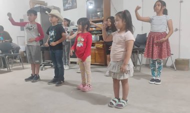 Antorcha promueve el arte entre la niñez