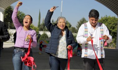 Antorcha logra obras educativas al sur de la capital poblana