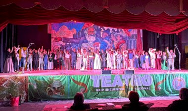 “Tierra y Libertad” brilla en XXIV Encuentro Nacional de Teatro