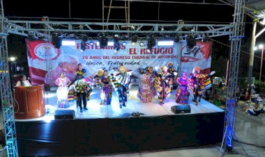 El Refugio festeja 34 años de lucha antorchista