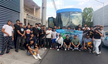 Regios recorren mil 166 kilómetros para participar en la XXII Espartaqueada Deportiva