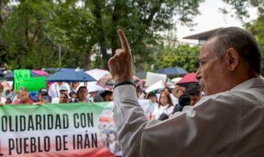 “Paz sí, guerra no”: exigen en CDMX alto a ataques contra Irán