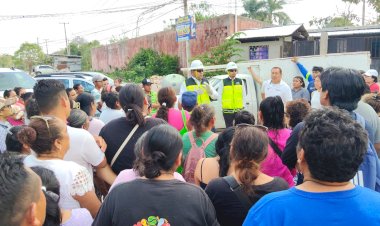 Antorcha impulsa el progreso en colonias populares de Cancún
